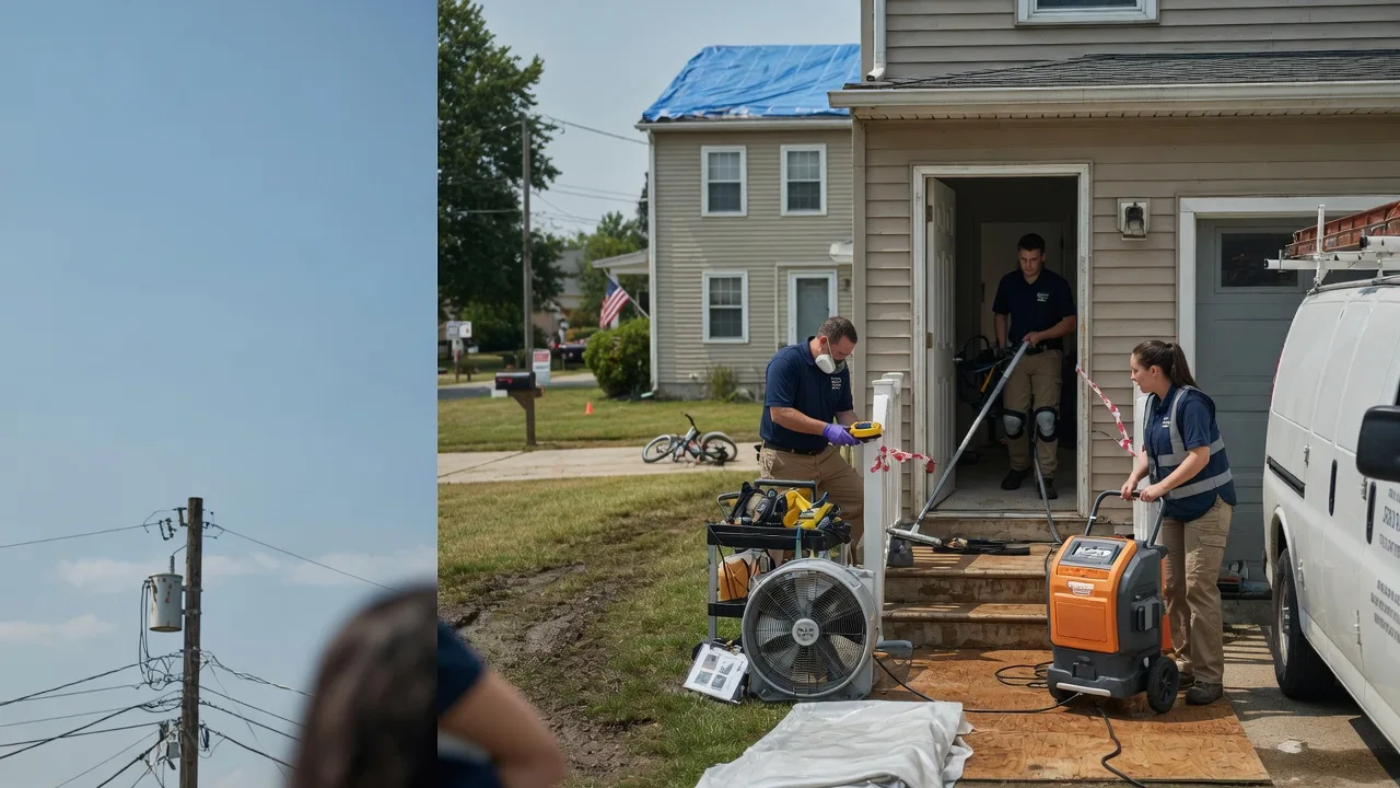 Water Damage Repair in Poseyville, IN near me